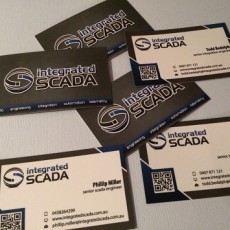 integratedSCADA has new business cards!